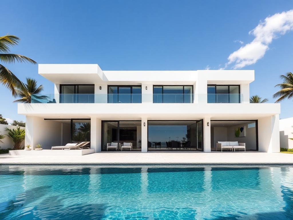 Casa contemporânea com piscina — Bairro Morada da Colina