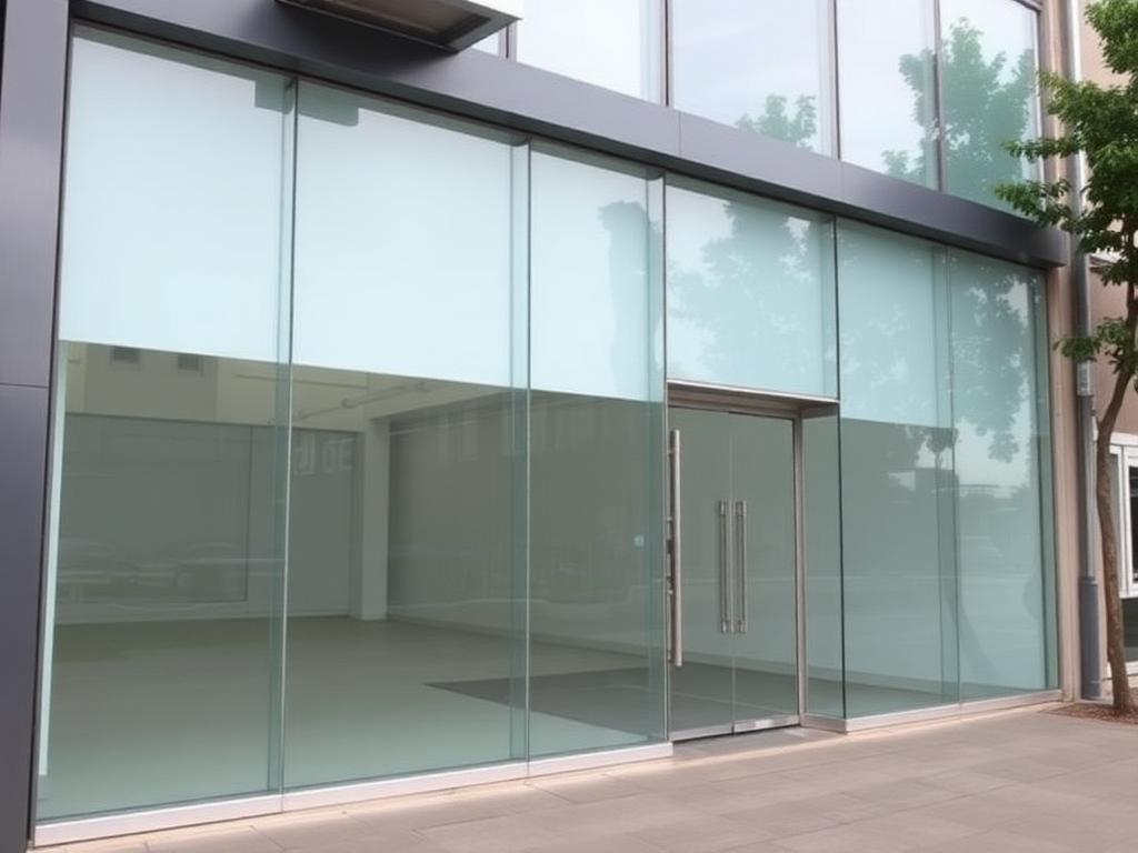 Ponto comercial com fachada em vidro — Avenida Rondon Pacheco